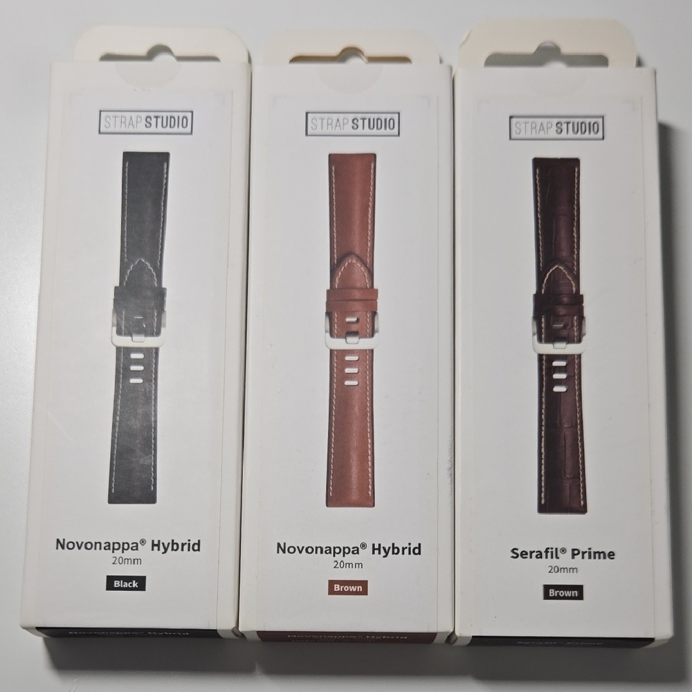 Strap Studio Novonappa and Serafil Watch Straps